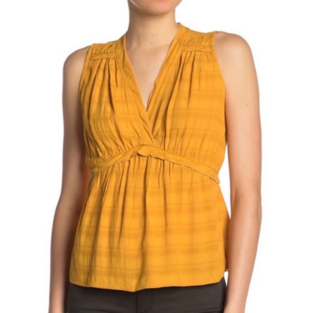 Lucky Brand V Neck Romantic Top size small - Picture 1 of 3